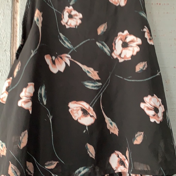 Buckle day trip black flora sundress size small - Picture 2 of 4